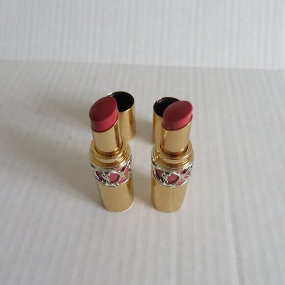 Yves Saint Laurent Other - Yves Saint Laurent - YSL Rouge Volupté Shine - 2 Lipstick Balms, 87 & 150, NWOT